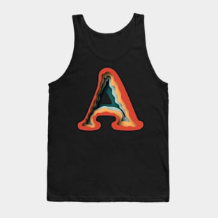 A Alphabet Tank Top